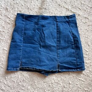 Blue Denim Skirt